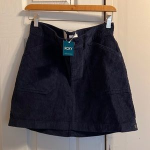 Navy blue cord skirt new with tags